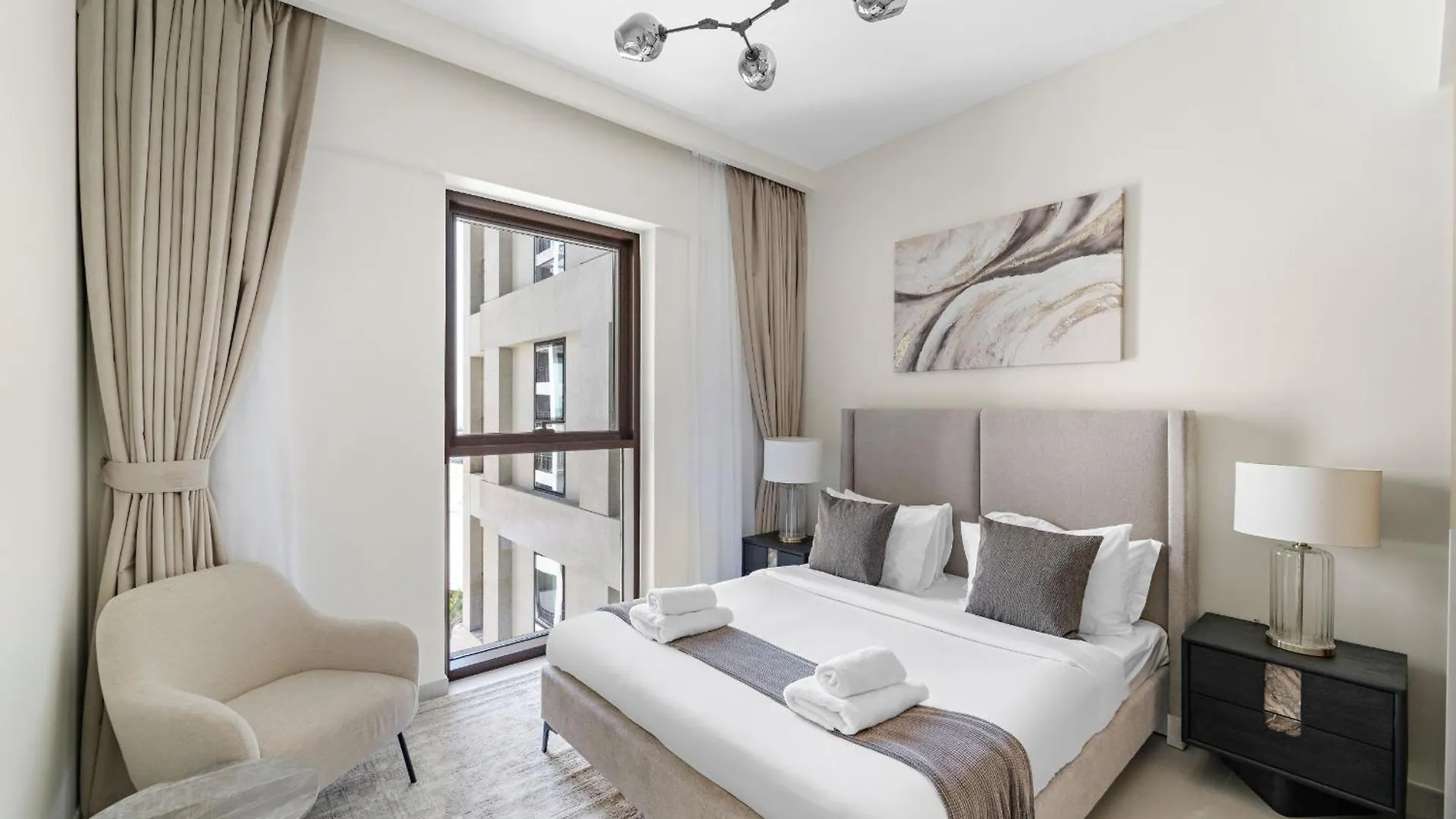 Ferienwohnung Vayk - Stylish 1 Bd Getaway In Dubai Creek Harbour 0*,