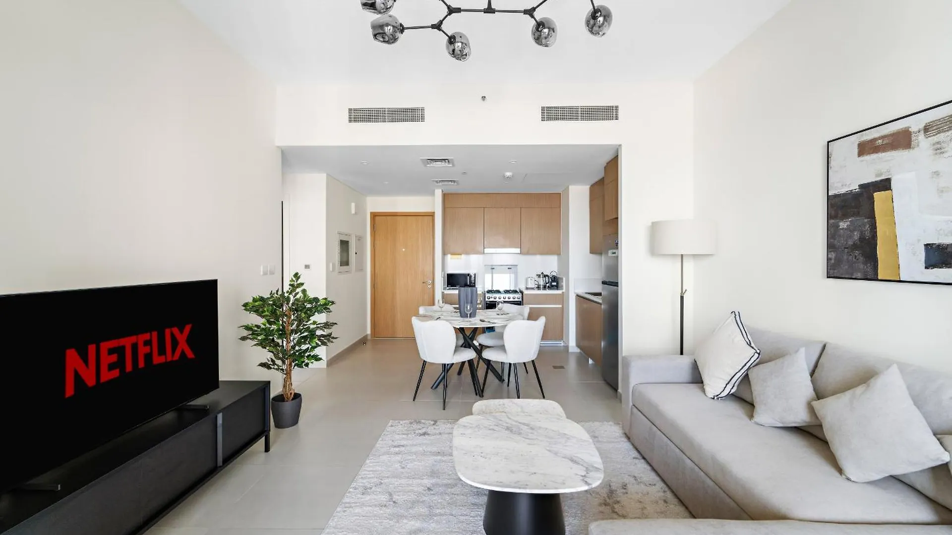 Apartment Ferienwohnung Vayk - Stylish 1 Bd Getaway In Dubai Creek Harbour