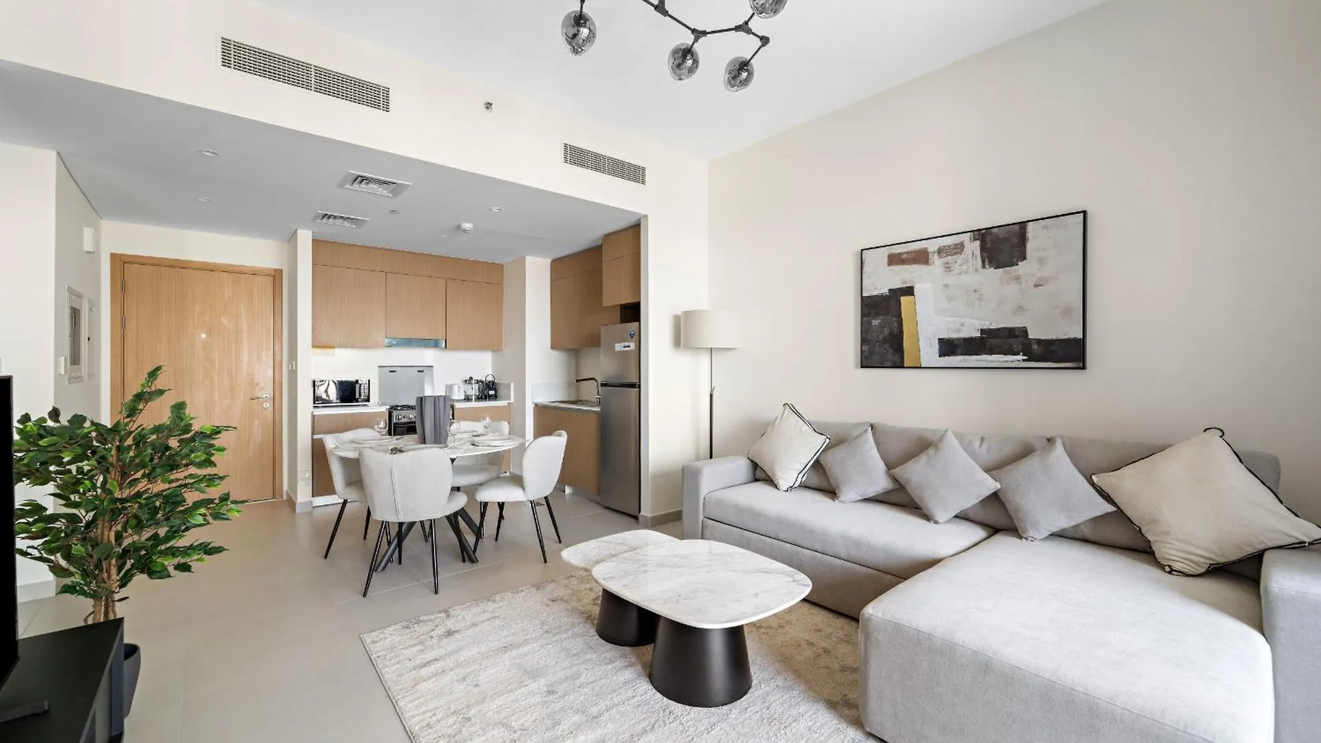 Ferienwohnung Vayk - Stylish 1 Bd Getaway In Dubai Creek Harbour Apartment
